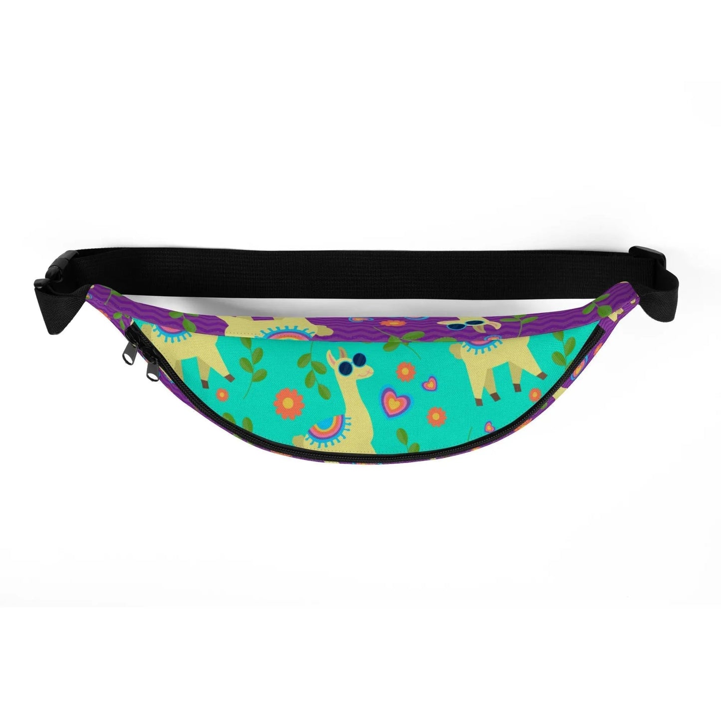 Carry your essentials in style with the ALPACA Fanny Pack. This an adorable alpaca design, this fun and practical bag is perfect for kids and teens on the go.