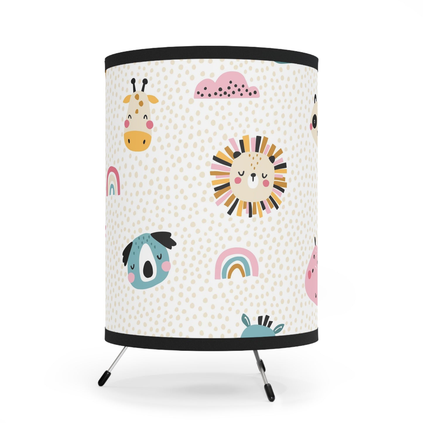 SHOP BABY ANIMALS Tripod Lamp at The Wishful Fish KIDS. Adds a whimsical touch for a new baby making it the perfect gift for first time Mom.
