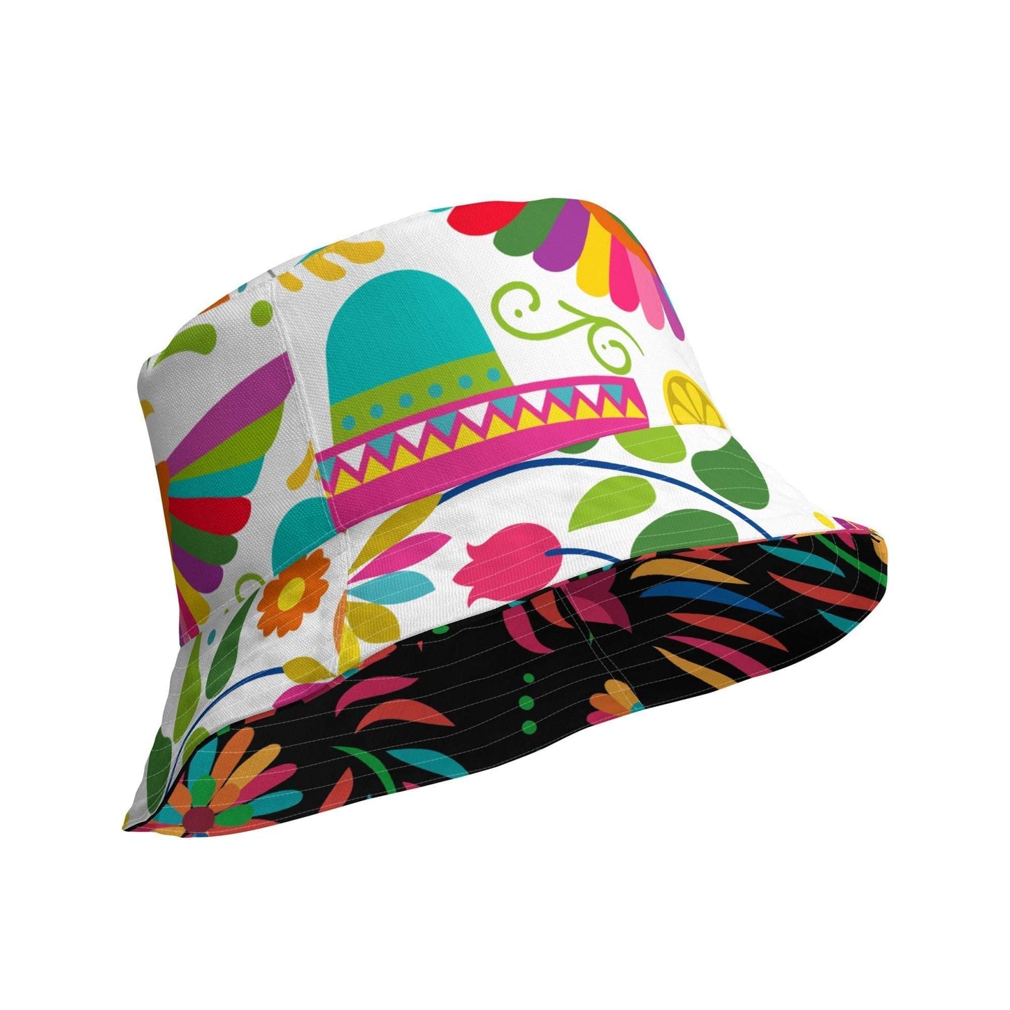 The reversible design lets you switch up your look, featuring vibrant colors and a tropical print that screams fun to wear. SHOP now at The Wishful Fish KIDS