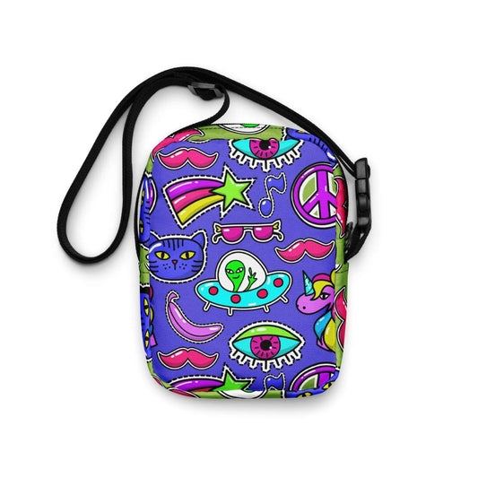 It’s a durable bag with vibrant colors that seriously pop! Sling it over your shoulder, stay hands free, and keep your vibe strong wherever you head.