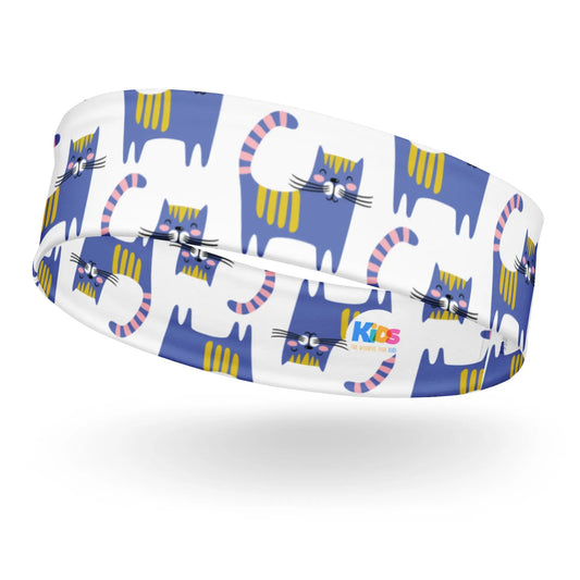 The CUTE KITTY Headband brings bold color and fun design together in one comfy piece. SHOP Now at The Wishful Fish KIDS