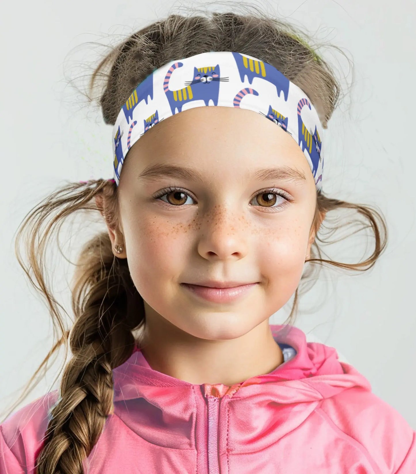 Designed with an all-over kitty print, this headband adds instant personality to any outfit. SHOP Now at The Wishful Fish KIDS