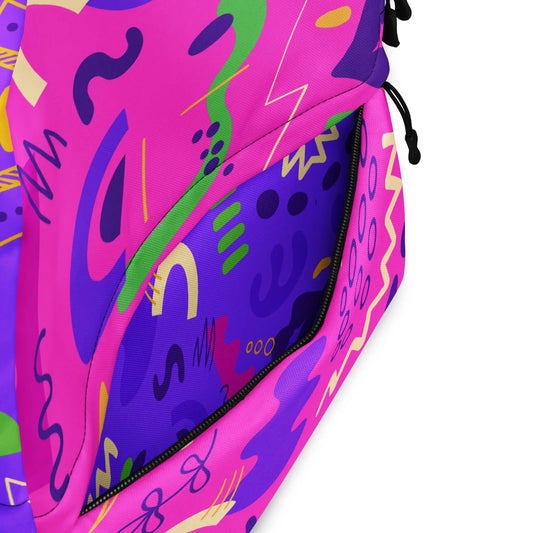 Cool Fun Laptop Backpack Bold Look. Fun Guaranteed. The Wishful Fish Kids