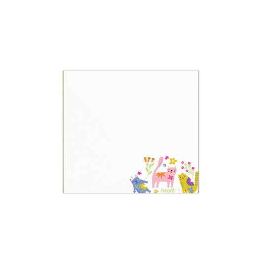 SHOP PLAYFUL KITTIES Note Pads at The Wishful Fish KIDS. A fun design with super cute kitty cats. Write silly stories or pass notes to your besties. Cool gifts.