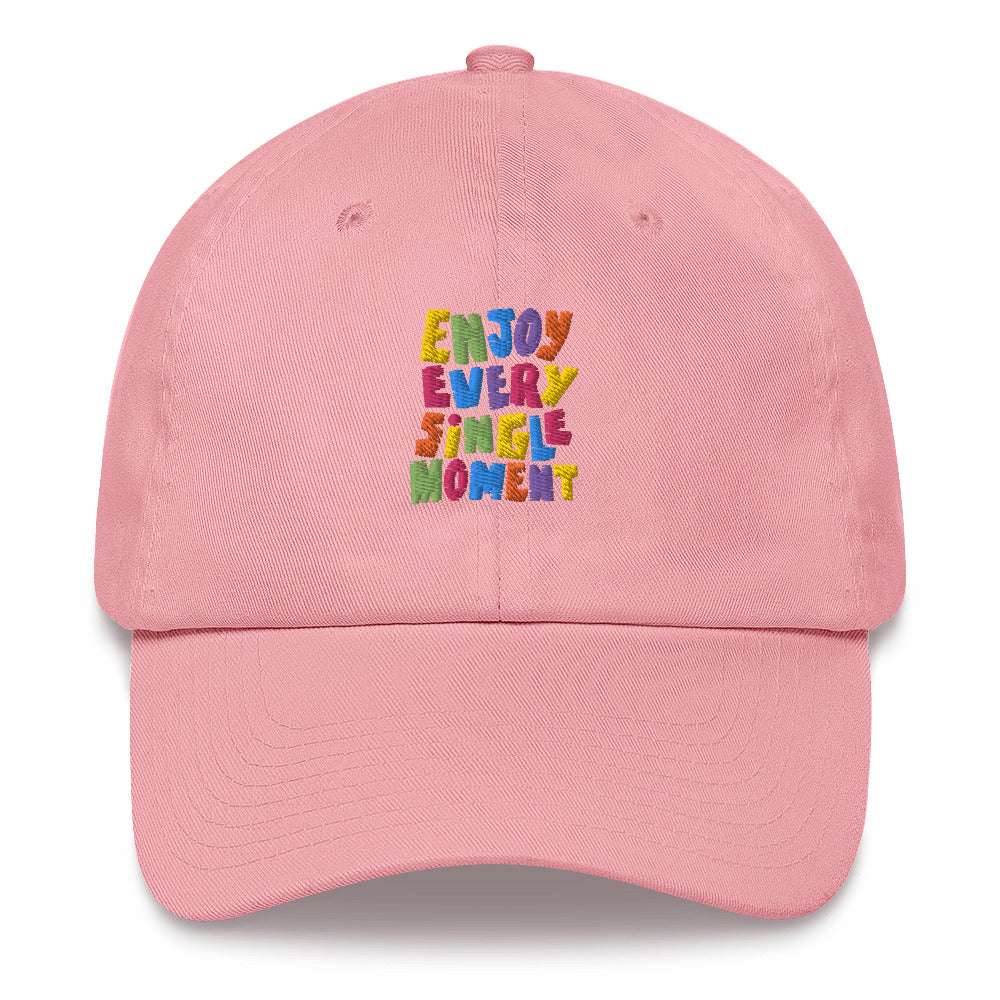 ENJOY EVERY SINGLE MOMENT Baseball Cap - Premium Baseball Cap from The Wishful Fish Kids - Just $33! Shop now at The Wishful Fish Kids