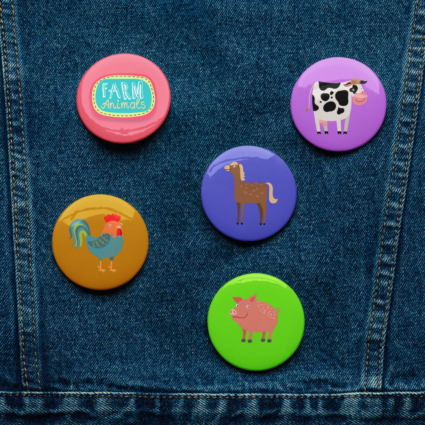 Add a Pop of Farm Fun to Your Gear! SHOP Now at The Wishful Fish Kids