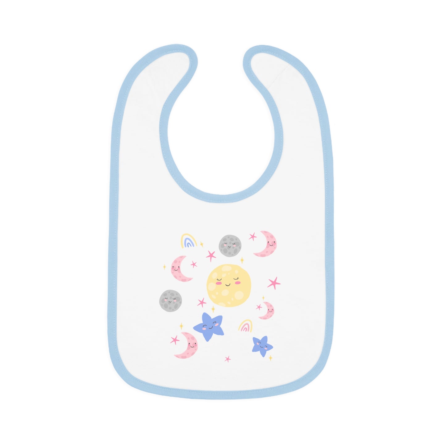 MOON and STARS White Sherpa Blanket — Cozy Comfort for Little Dreamers!