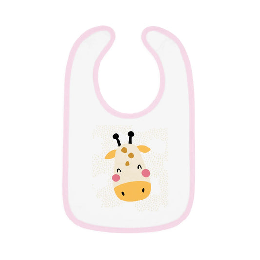 GIRAFFE Baby Bib Brings Smiles to Mealtime. Shop Now at The Wishful Fish Kids