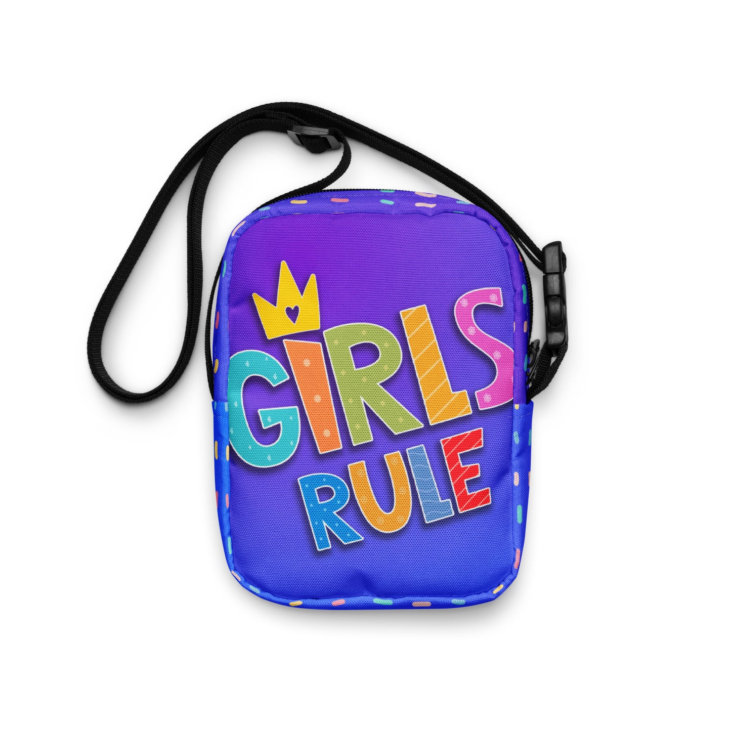 The GIRLS RULE Cross Body Bag isn’t just an accessory — it’s an energy. SHOP Now at The Wishful Fish KIDS