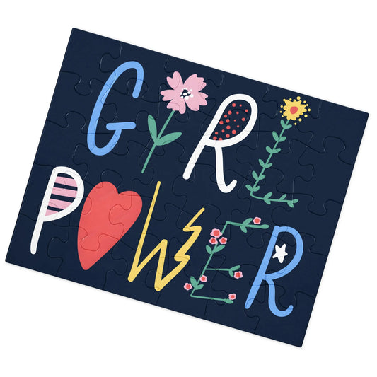 Piece Together the Power with the Girl Power. SHOP Now at The Wishful Fish Kids