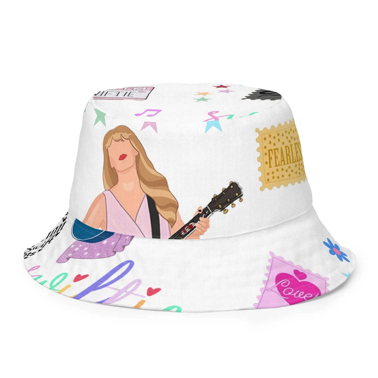 Show off your Swiftie pride in style! This I AM A SWIFTIE - Reversible Bucket Hat is the ultimate fan accessory. SHOP Now at The Wishful Fish KIDS