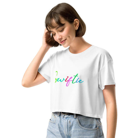 Loud and proud with this must have crop top made for true fans. SHOP Now at The Wishful Fish KIDS