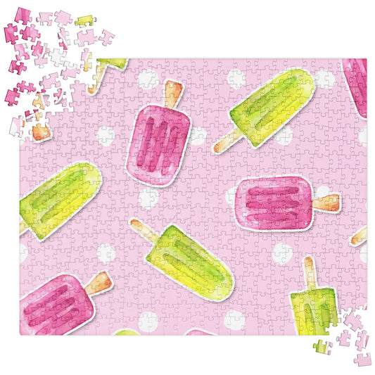 Indulge in the sweet, colorful world of our ICE CREAM Jigsaw Puzzle. This sweet fun puzzle combines your favorite treat with the challenge of jigsaw puzzle fun