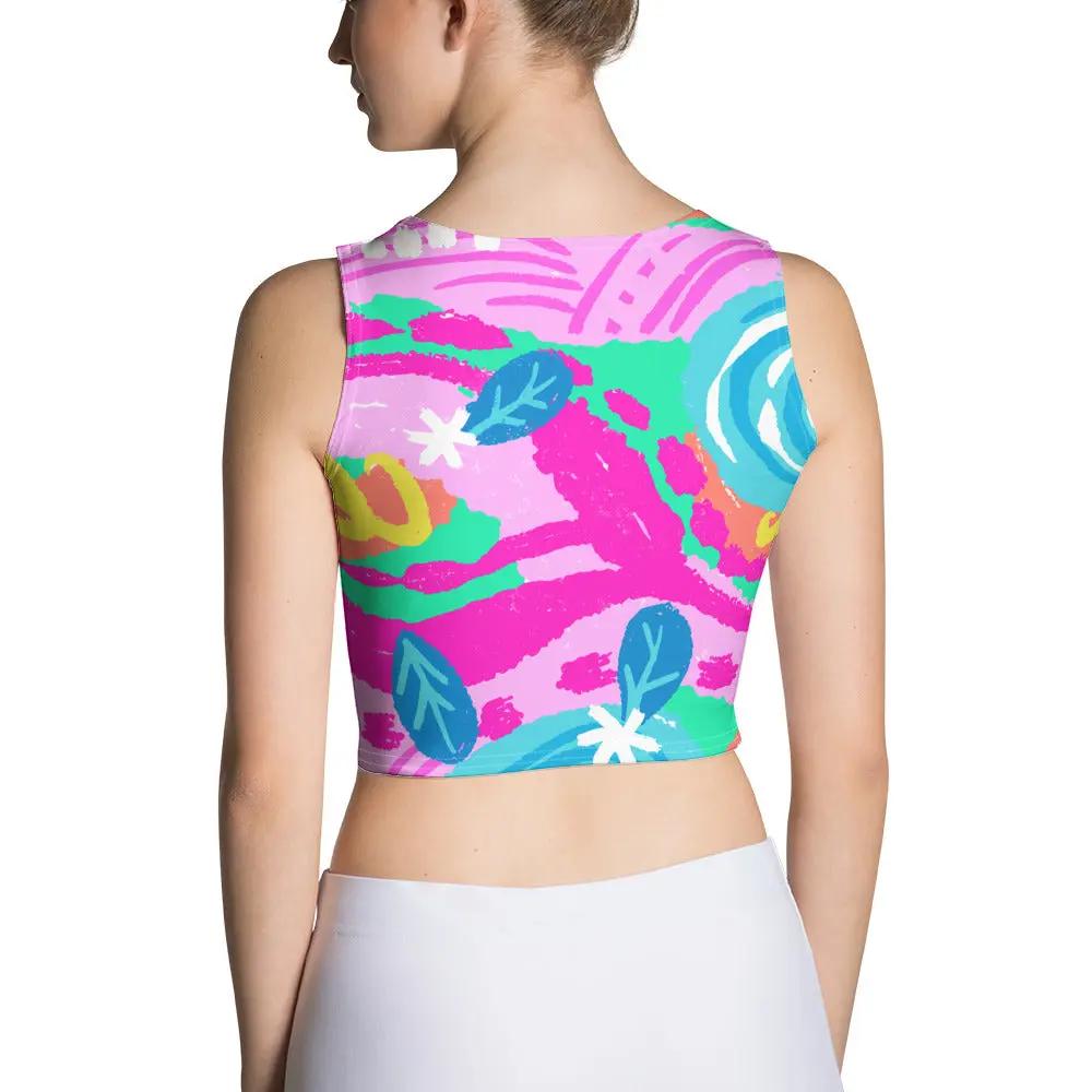 This crop top brings confidence and creativity to your everyday look. SHOP Now at The Wishful Fish KIDS
