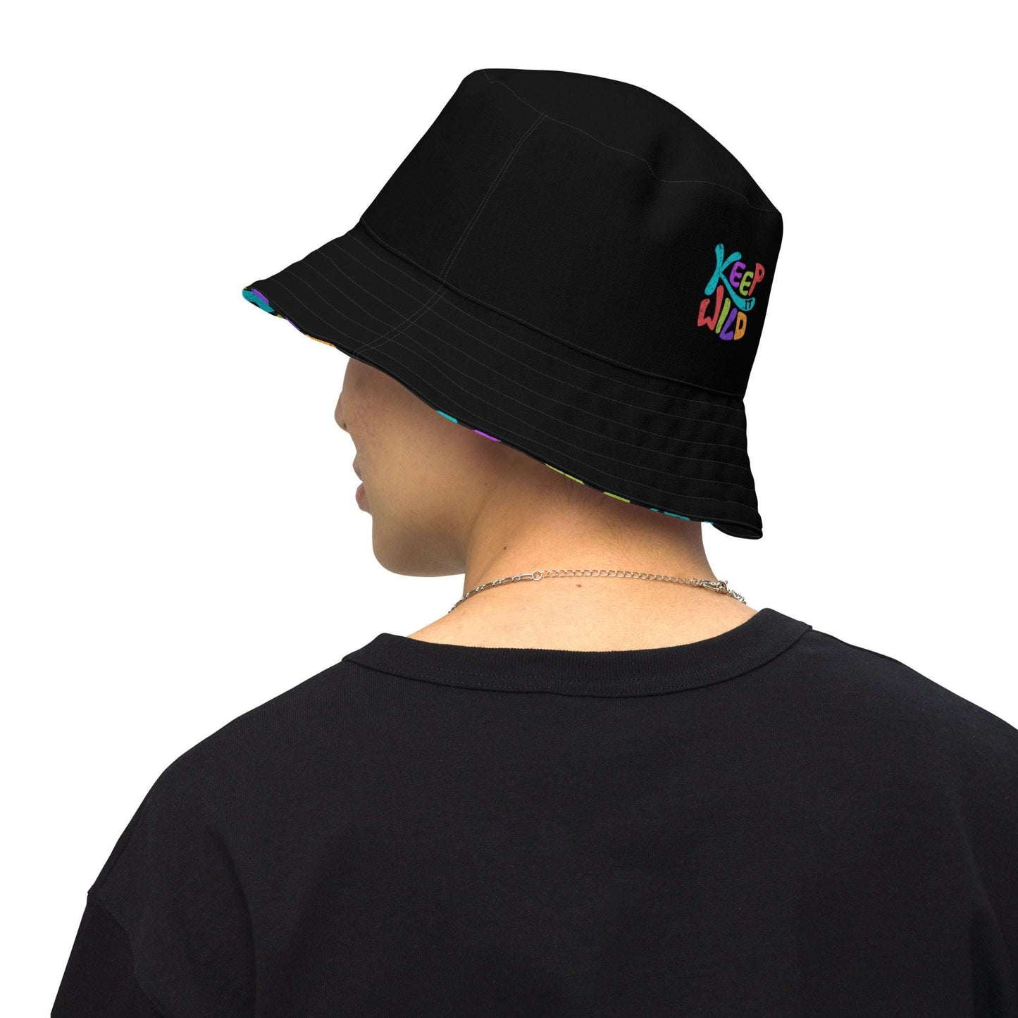 Unleash bold style with this KEEP IT WILD Reversible Bucket Hat. SHOP Now at The Wishful Fish KIDS