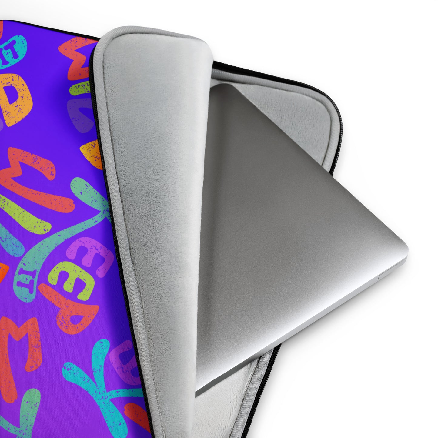 The KEEP IT WILD Laptop Sleeve is all about rugged protection with a cool vibe! SHOP Now at The Wishful Fish KIDS