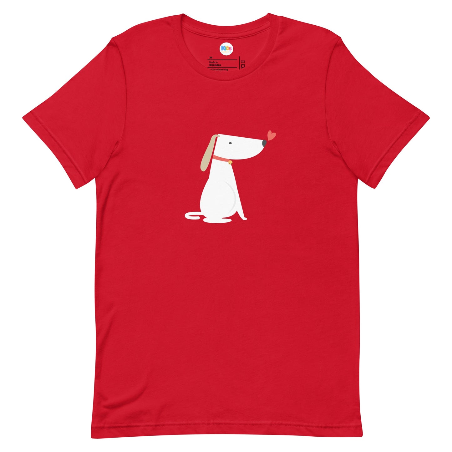 LIFE IS BETTER WITH A DOG Unisex Tee - Premium Tee from The Wishful Fish Kids - Just $23! Shop now at The Wishful Fish Kids