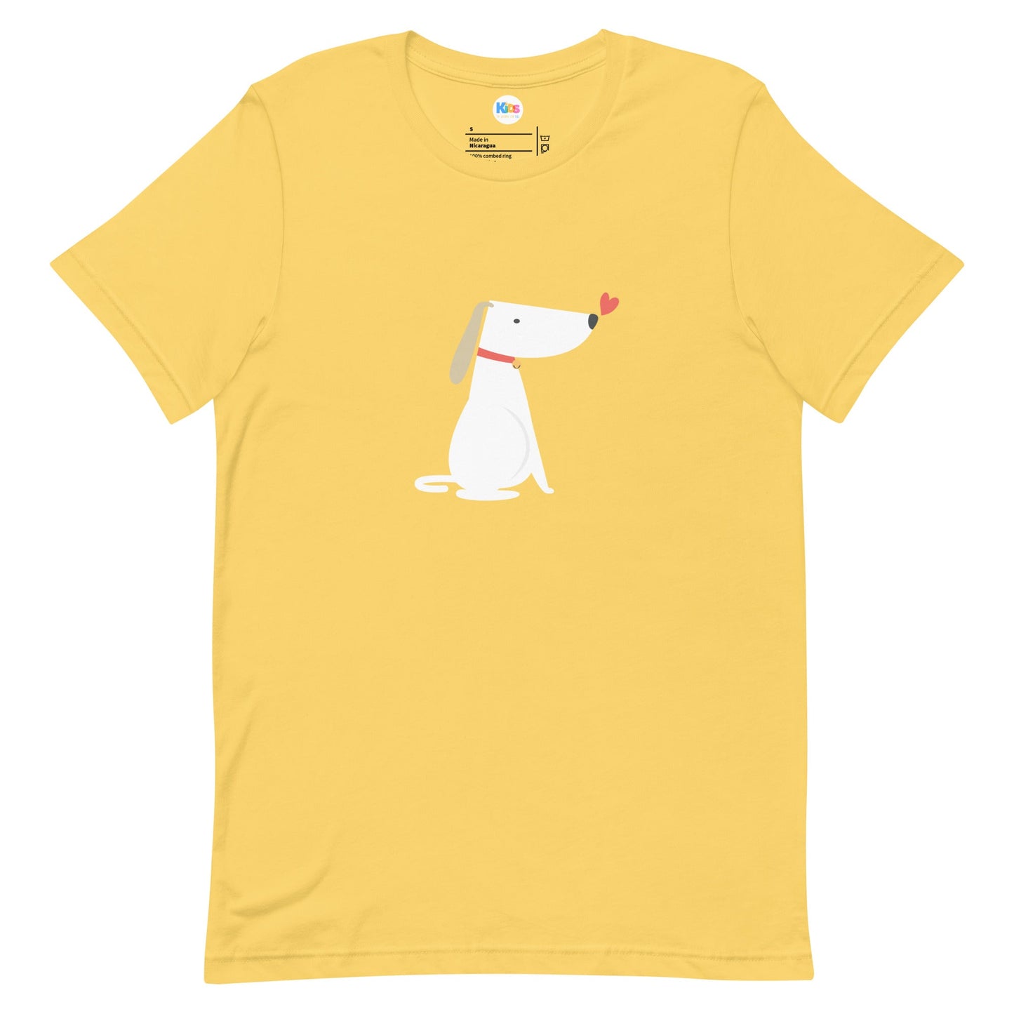 LIFE IS BETTER WITH A DOG Unisex Tee - Premium Tee from The Wishful Fish Kids - Just $23! Shop now at The Wishful Fish Kids