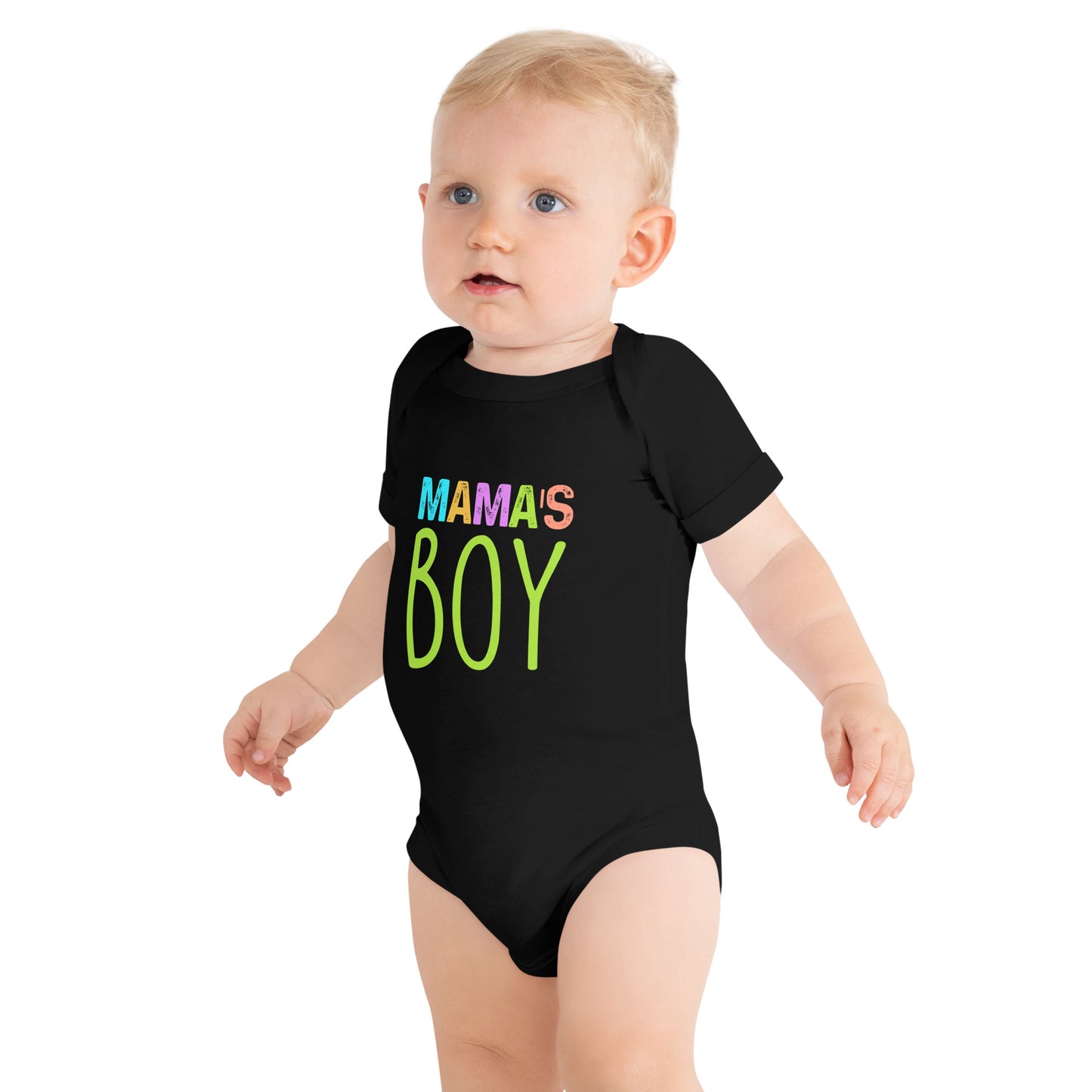 MAMA'S BOY One Piece - Premium One Piece from The Wishful Fish Kids - Just $20! Shop now at The Wishful Fish Kids