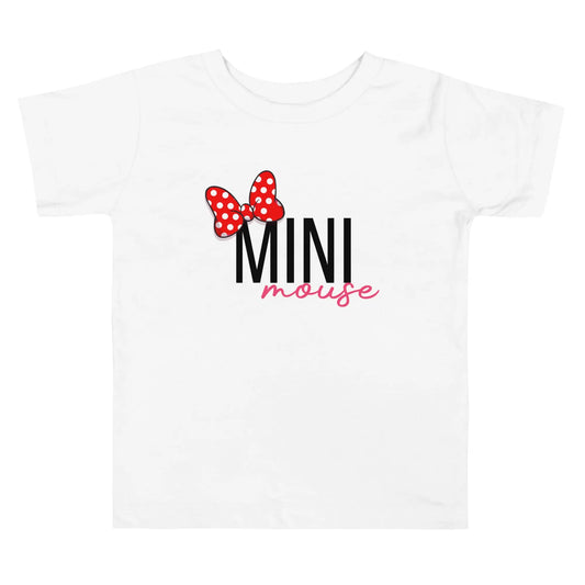 Mommy and Mini - MINI MOUSE Toddler Tee because twinning is winning. SHOP Now at The Wishful Fish Kids