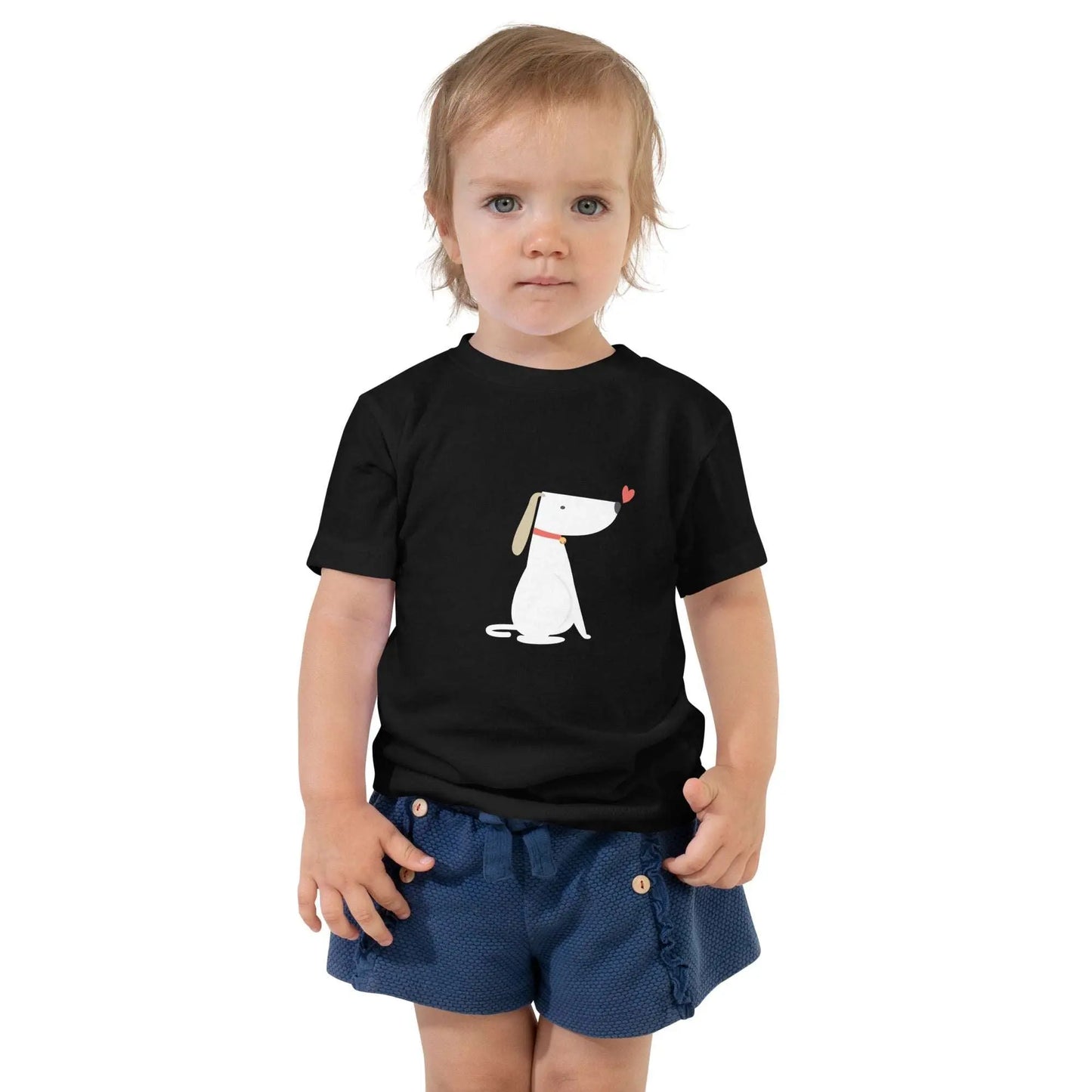 Ultimate cuteness! Grab your DOGGIE LOVE Toddler Tee today and celebrate Mommy and Mini Me moments! SHOP Now at The Wishful Fish Kids