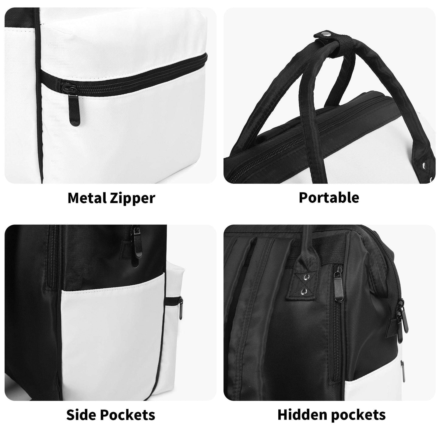Our WELCOME BABY Backpack Diaper Bag, perfect for baby accessories for any new mom! Must-have fun diaper bags. SHOP The Wishful Fish KIDS