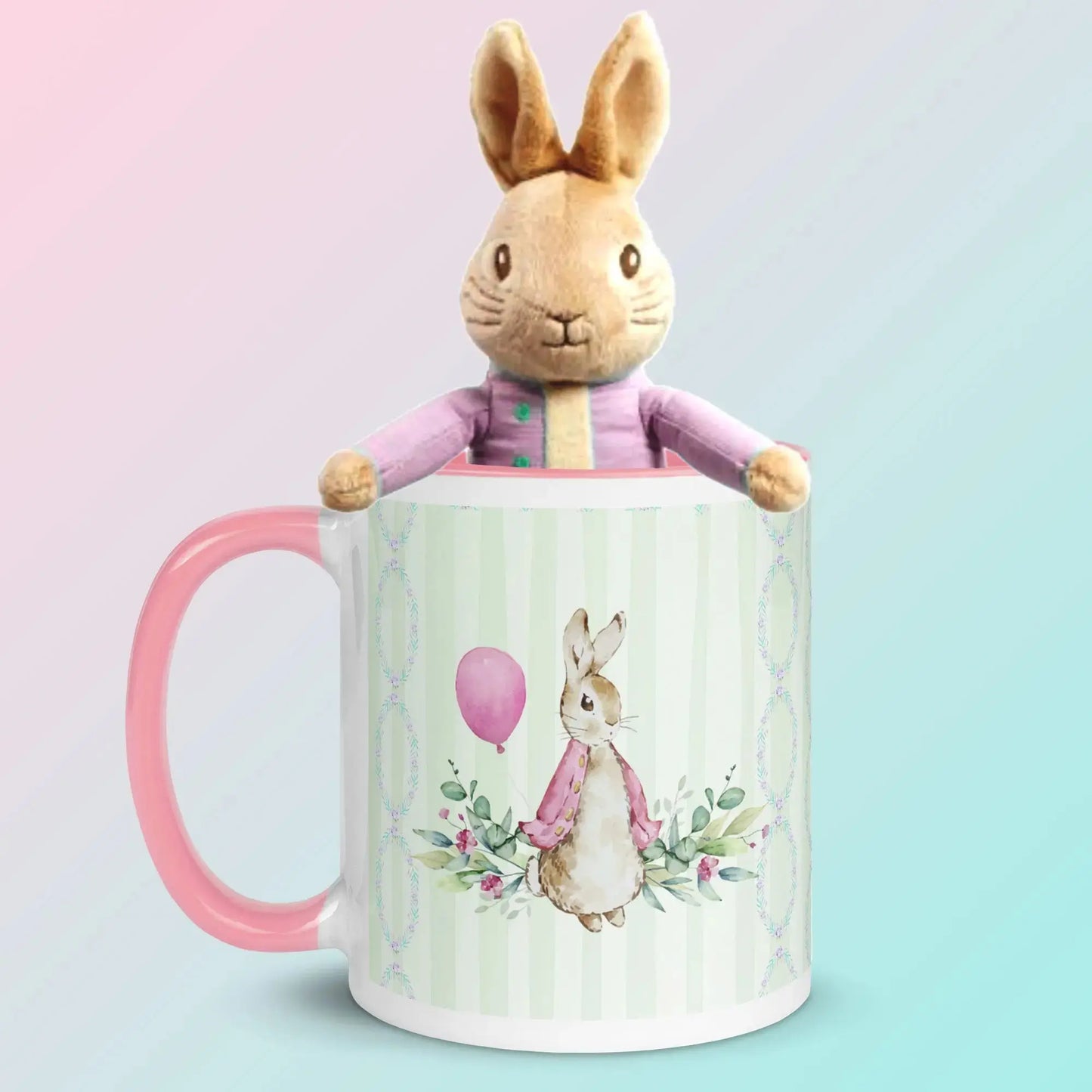 PETER RABBIT - ITS A GIRL Mug — Celebrate the Big Reveal in Style! SHOP Now at The Wishful Fish Kids
