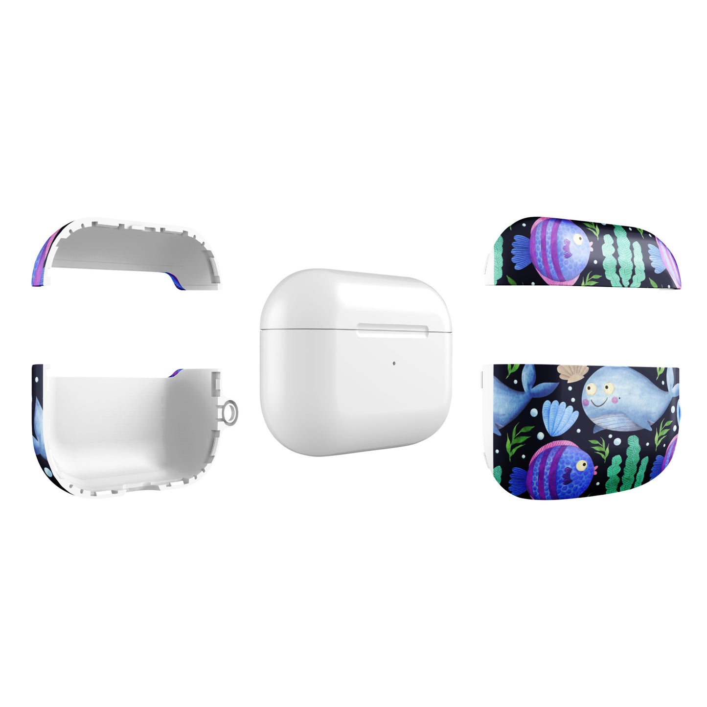 SHOP SEA CREATURES AirPods & AirPods Pro Cases at The Wishful Fish KIDS. Dive into fun and functional style with these unique airPods case.