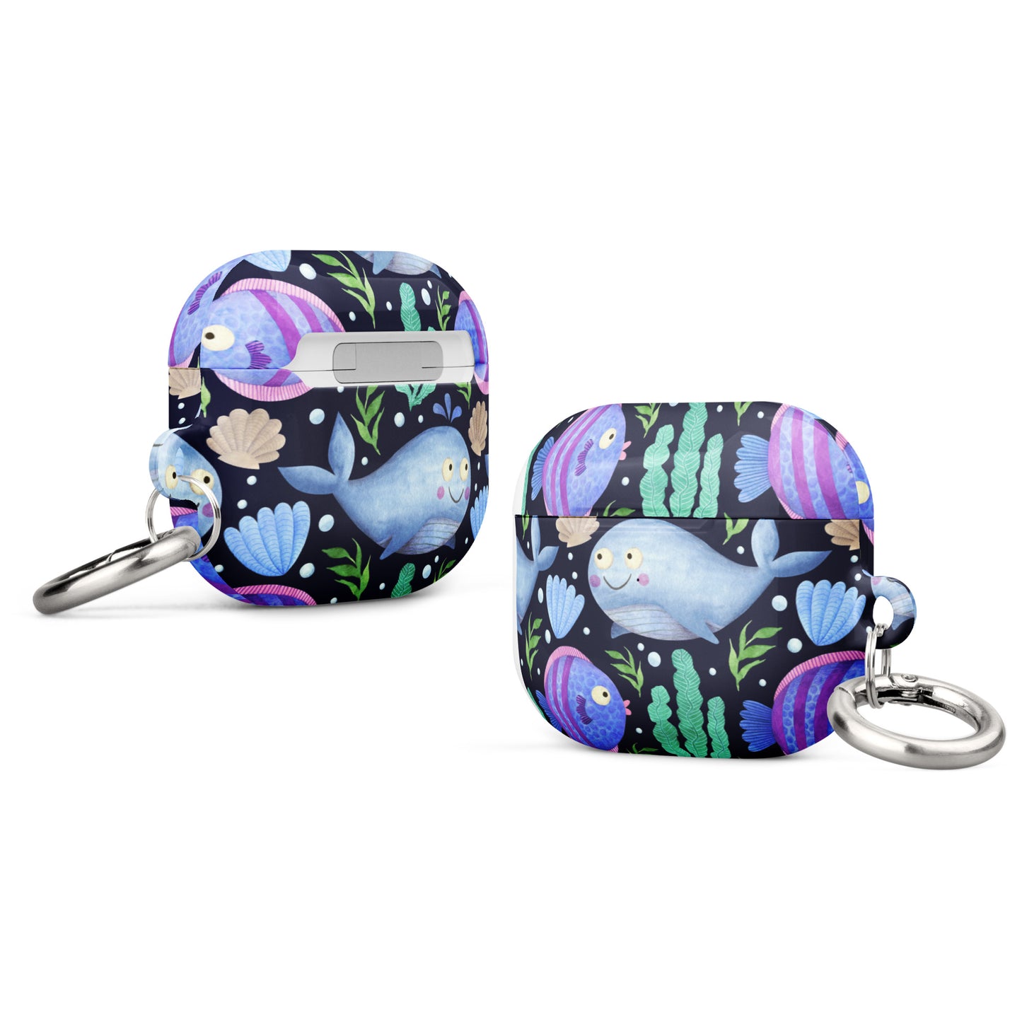 SHOP SEA CREATURES AirPods & AirPods Pro Cases at The Wishful Fish KIDS. This unique and fun design is sure to make a splash!