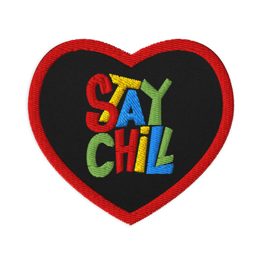 Add some ATTITUDE" to your OUTFIT with our STAY CHILL Embroidered Patch. SHOP The Wishful Fish KIDS
