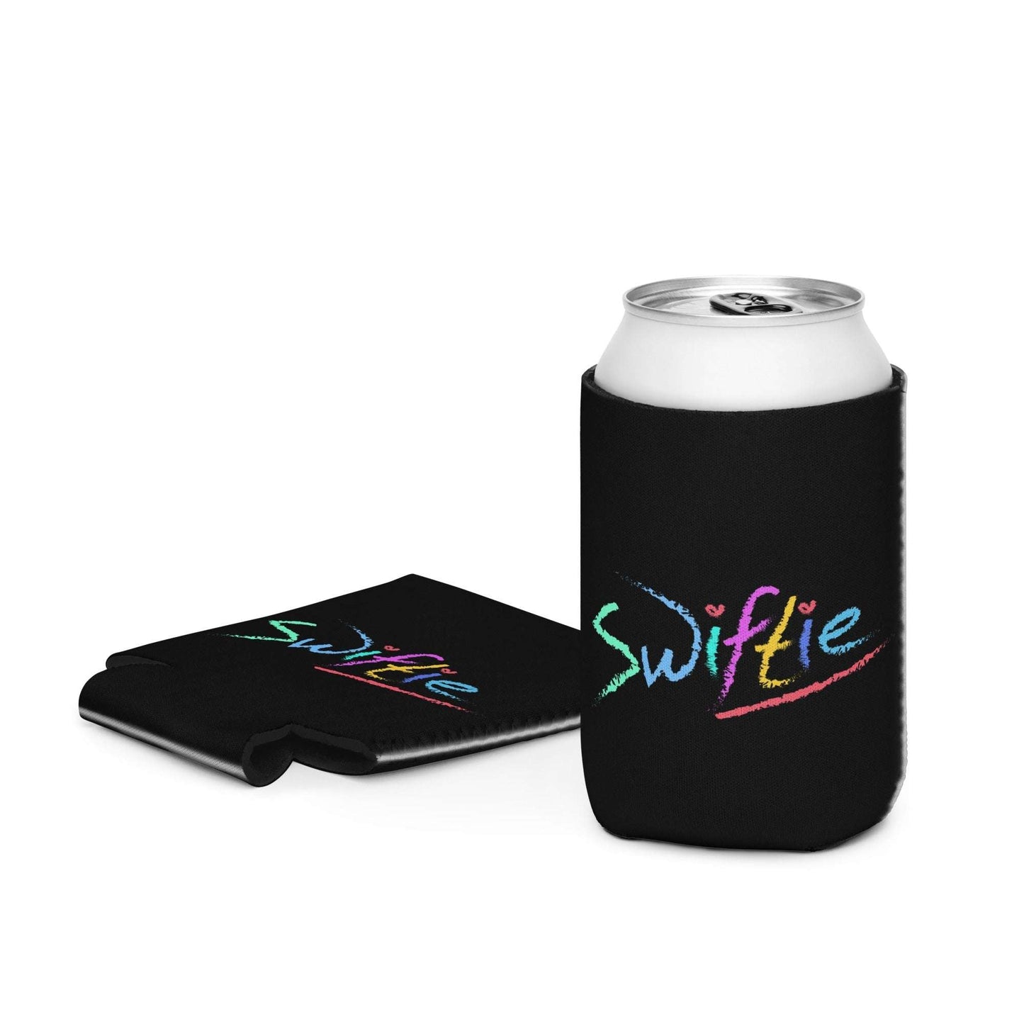 SWIFTIE Can Cooler – keep your drinks cool in Swiftie style. Shop now at The Wishful Fish Kids!