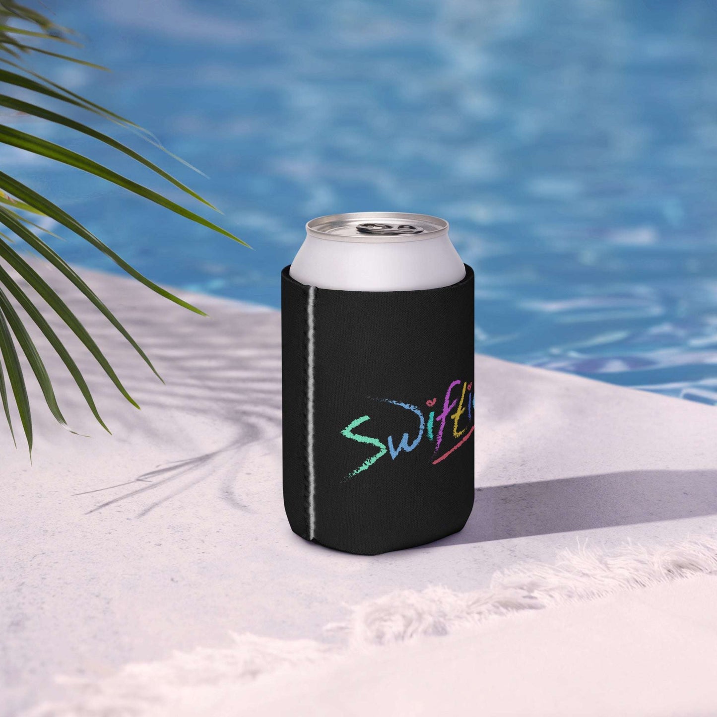SWIFTIE Can Cooler – keep your drinks cool in Swiftie style. Shop now at The Wishful Fish Kids!