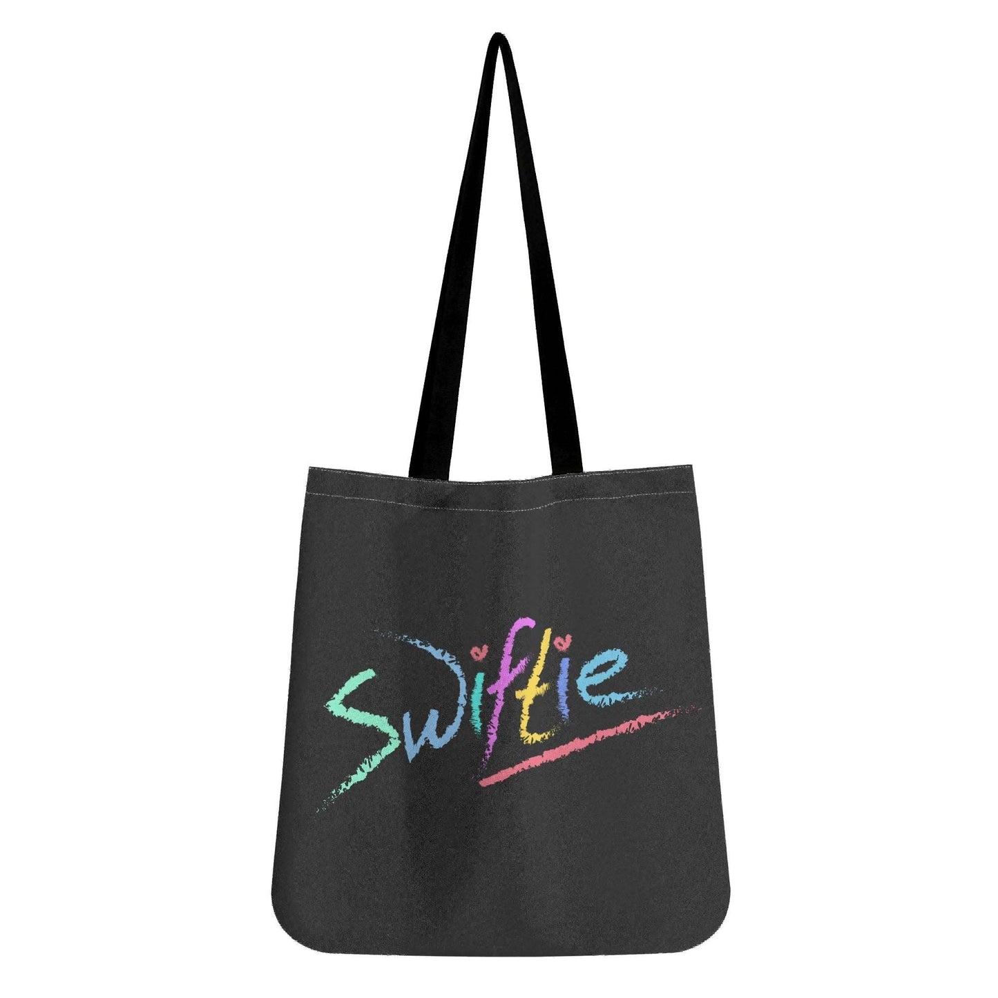 Take your Swiftie spirit on the go with the SWIFTIE Cloth Tote Bag! Cool fun gifts for your friends makes the perfect gift. Shop now at The Wishful Fish KIDS!