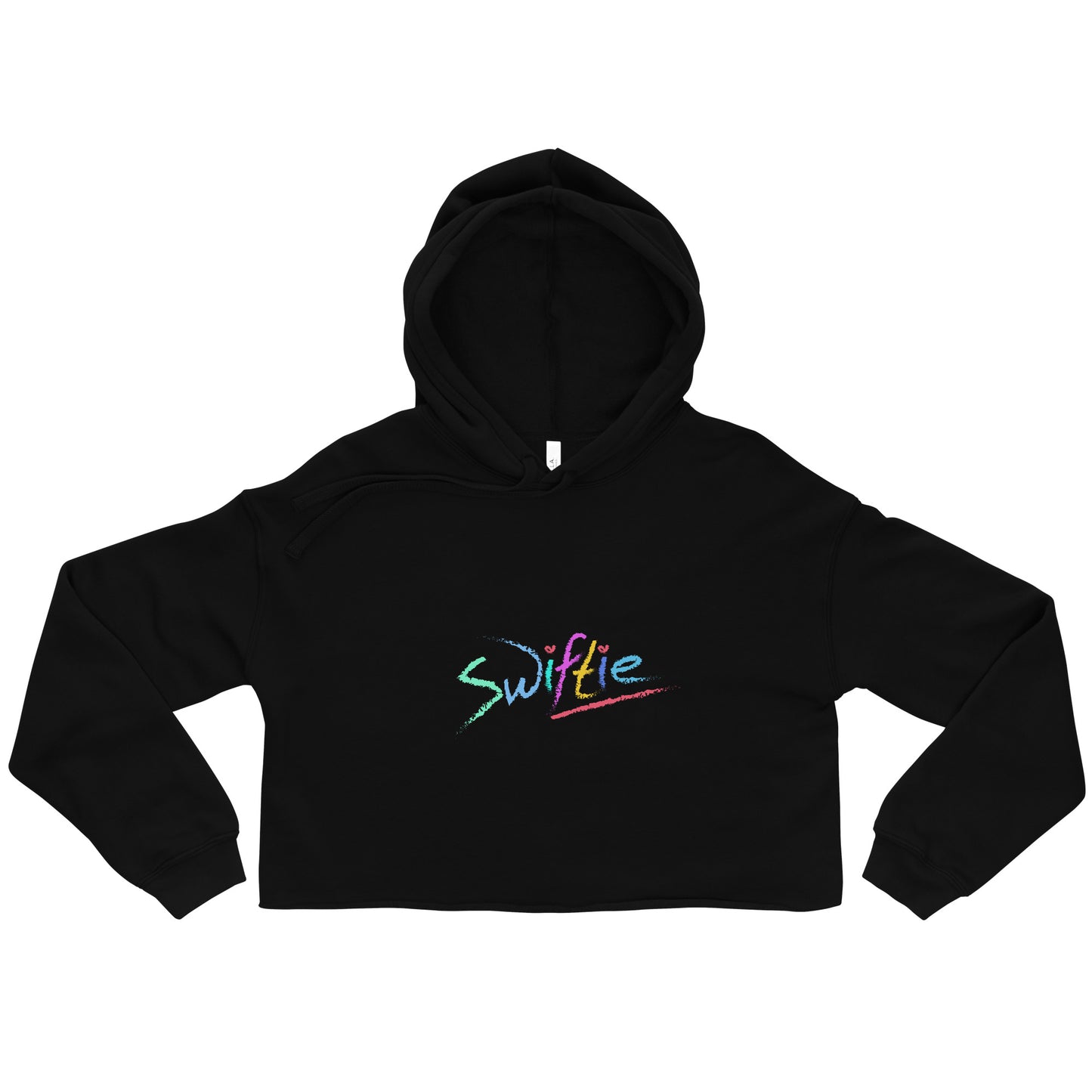The SWIFTIE Cropped Hoodie – Taylor Swift-inspired, trendy, and ultra-soft. Shop now at The Wishful Fish Kids!