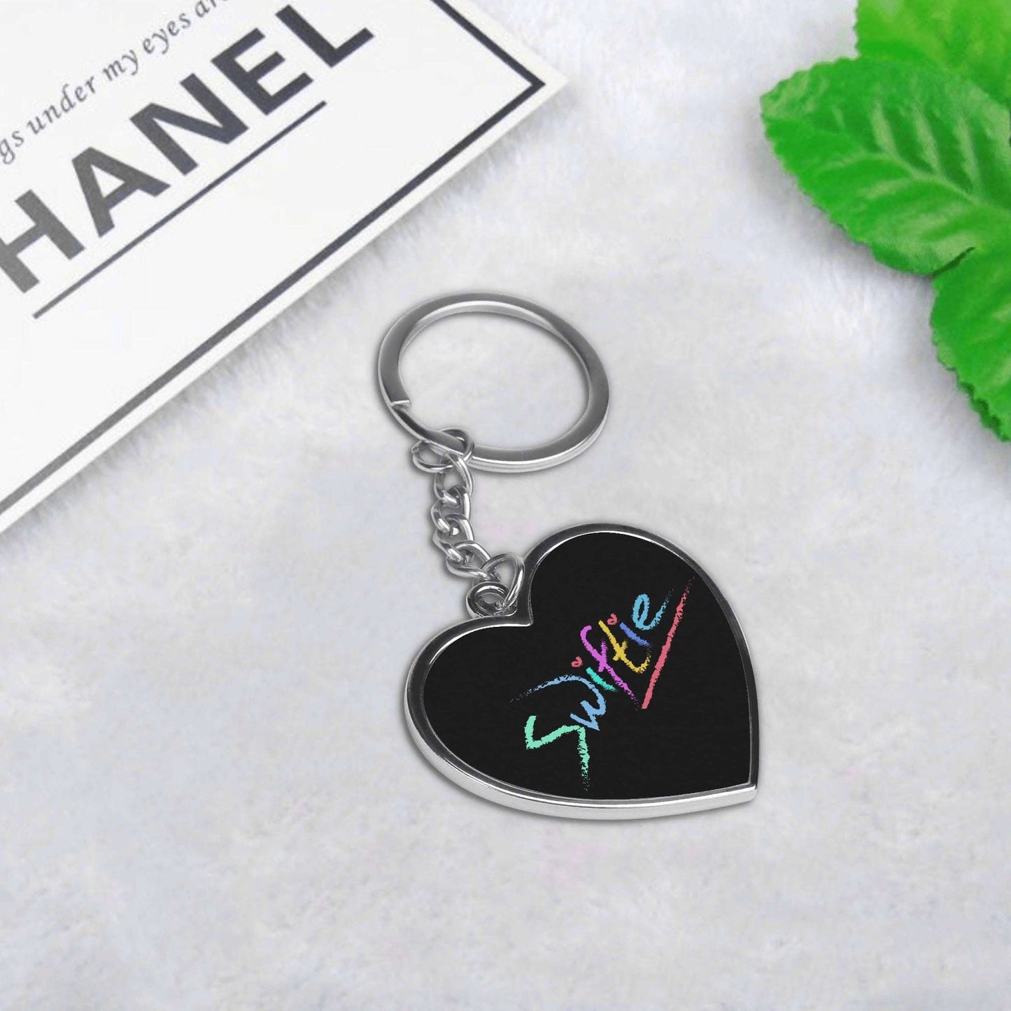 The SWIFTIE Heart Key Chain makes cool gifts for any Taylor Swift fan! Fun unique gifts for your friends. SHOP The Wishful Fish KIDS