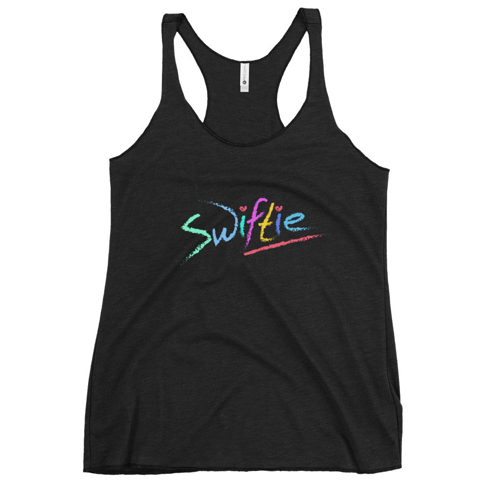 Stay stylish with The SWIFTIE Racerback Tank Top from The Wishful Fish KIDS! Perfect for Taylor Swift fans who love comfort and style. Shop now!