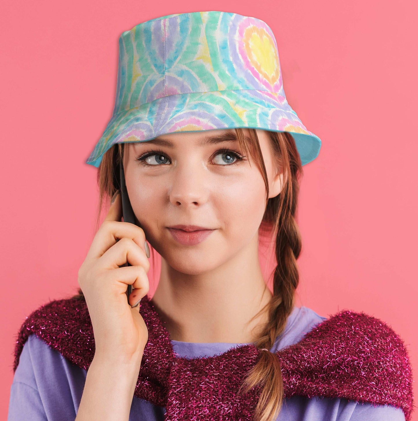 Get ready to turn heads with this cool bucket hat that’s all about playful fun and eye catching style! SHOP Now at The Wishful Fish Kids