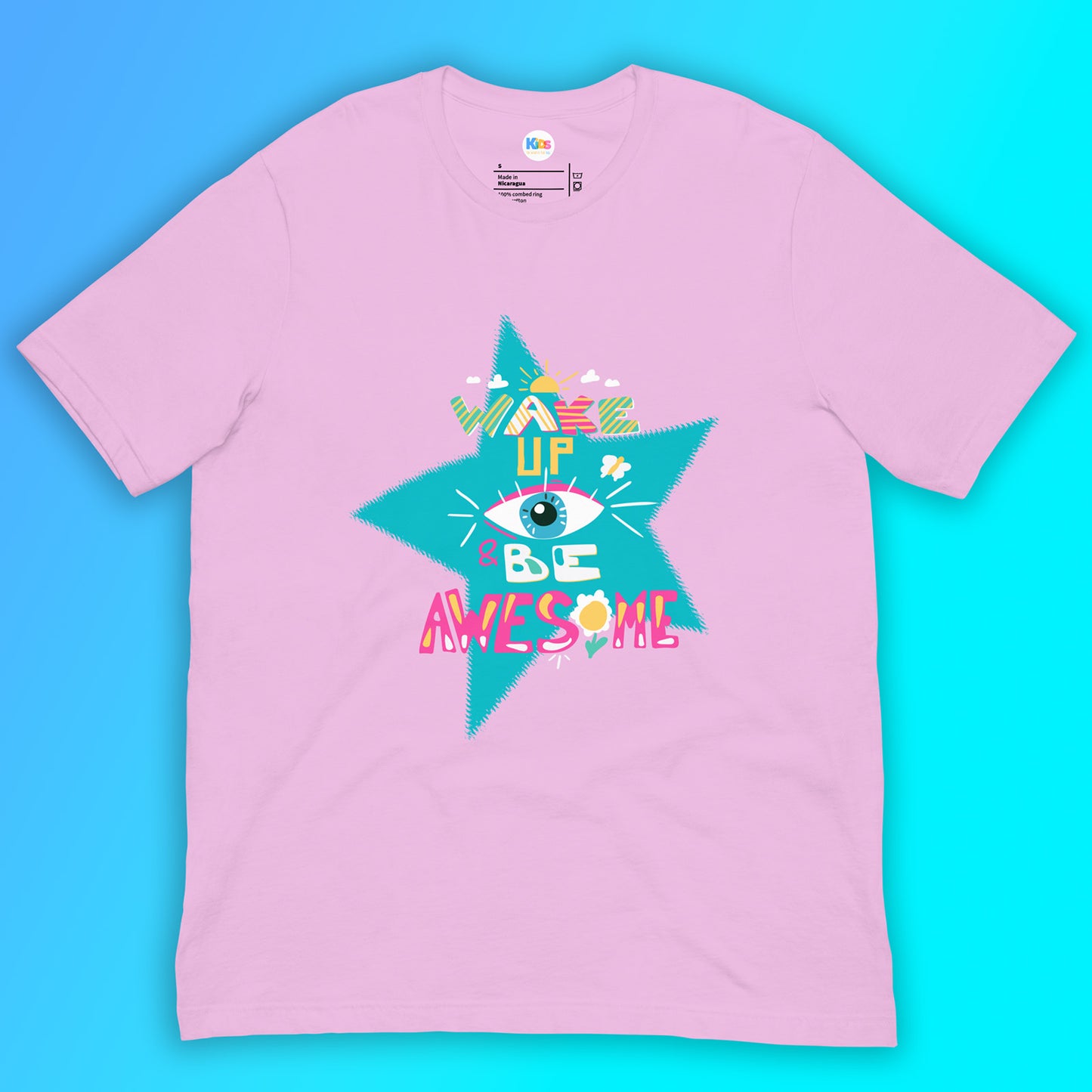 WAKE UP BE AWESOME Tee β You are Awesome Gift - Graphic Tee!