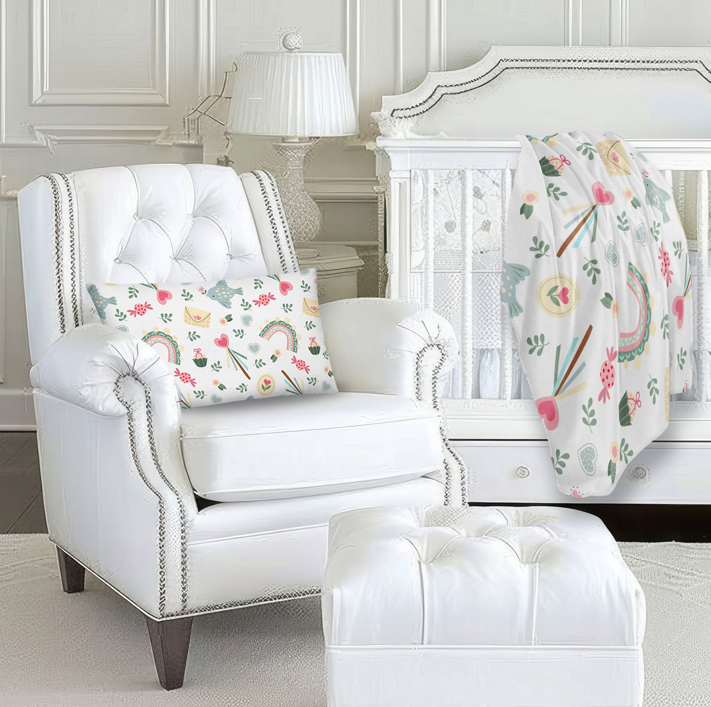 WELCOME BABY Sherpa Blanket – Best Gift For New Mom