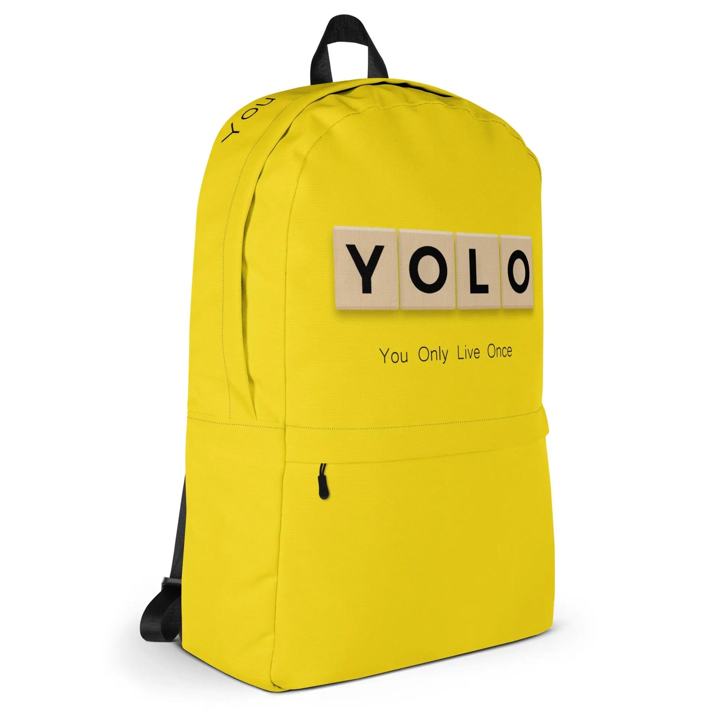 With a pop of vibrant yellow and scrabble-style blocks spelling out your motto. SHOP Now at The Wishful Fish Kids