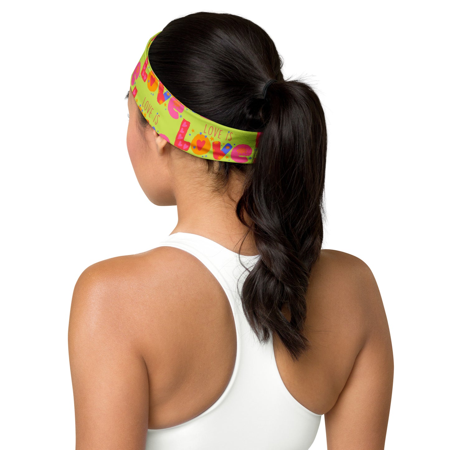 Celebrate love boldly with the LOVE is LOVE Headband! SHOP Now at The Wishful Fish KIDS
