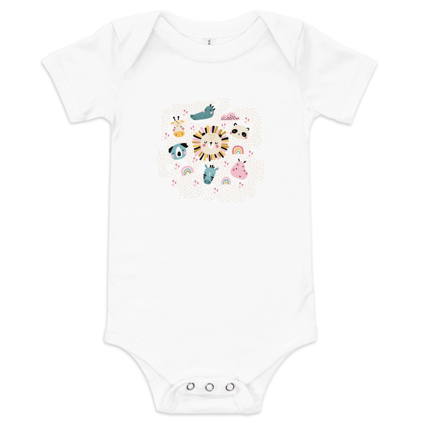 BABY ANIMALS One Piece - Premium One Piece from The Wishful Fish Kids - Just $24! Shop now at The Wishful Fish Kids