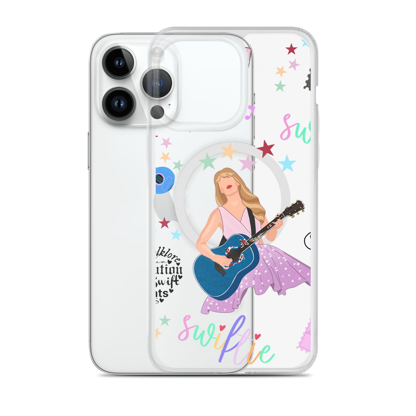 I AM A SWIFTIE - MagSafe Clear iPhone Case — Show Off Your Era, Protect Your Tech!