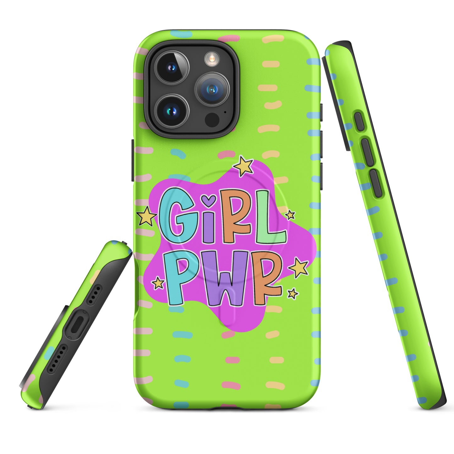 GIRL POWER MagSafe iPhone Case — Bold Looks. Strong Vibes.