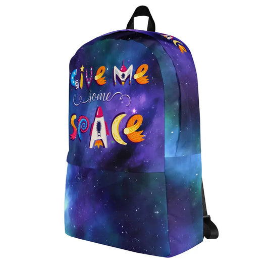 Blast off in style with the GIVE ME SOME SPACE Backpack. SHOP Now at The Wishful Fish KIDS