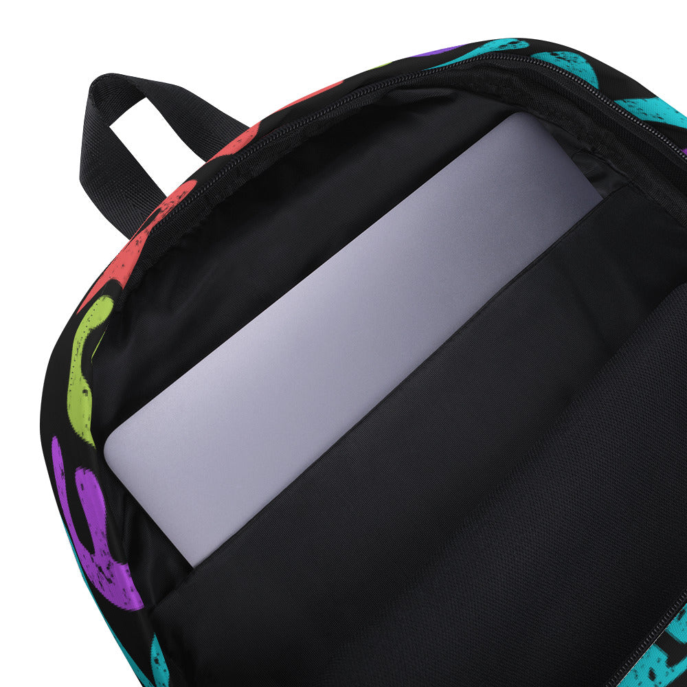 SHOP the HAPPY MONSTER Backpack at The Wishful Fish KIDS. A fun backpack with a cool design and a laptop pocket — it's the coolest gift ever. Snag yours today.