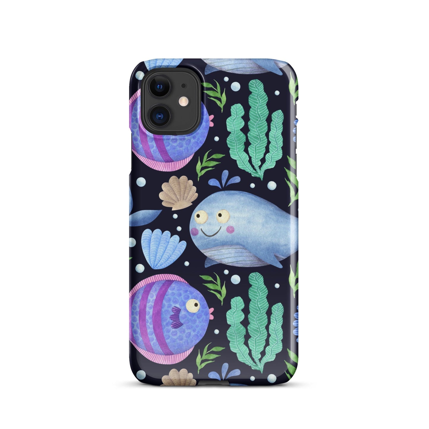 SHOP SEA CREATURES Snap Case for iPhone® at The Wishful Fish Kids. It's not only fun and functional, it's durable and sleek, and makes cool fun gifts.