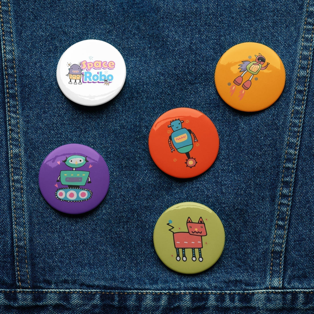 Cool Pin Back Buttons | The Wishful Fish KIDS