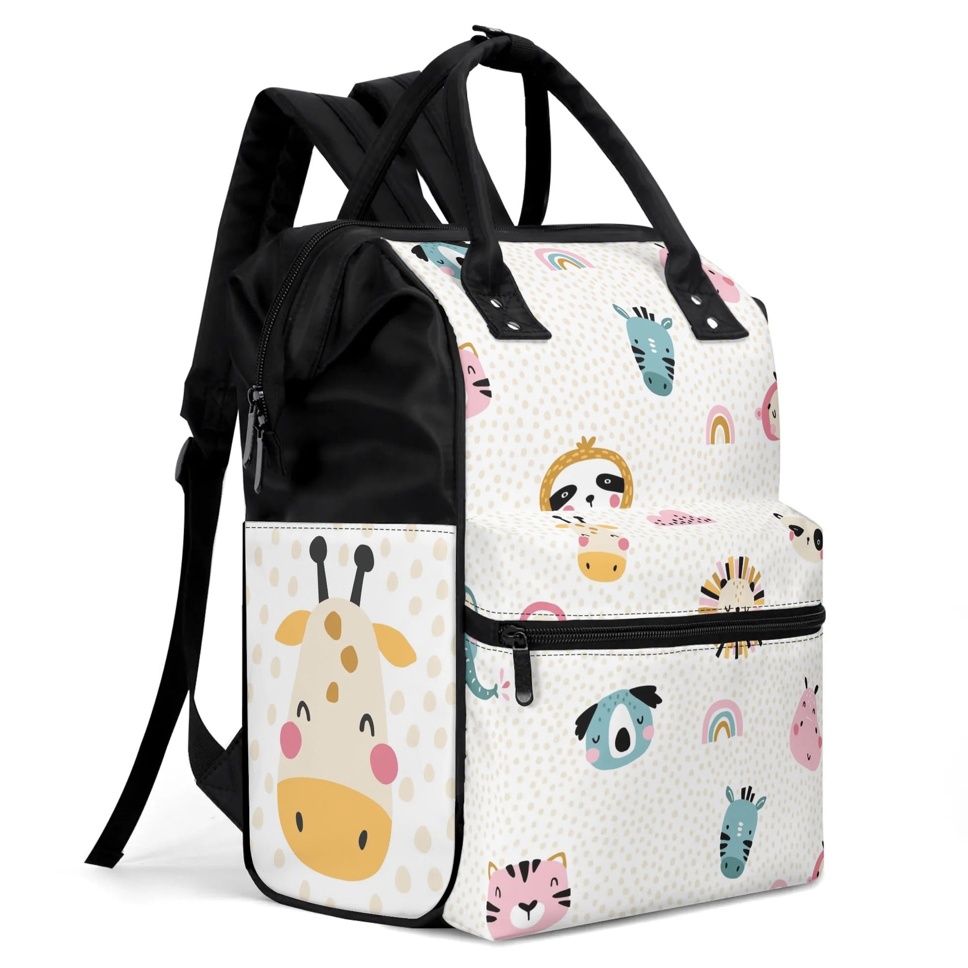 CUTE BABY ANIMALS Backpack Diaper Bag - Premium Diaper Bag from The Wishful Fish KIDS - Just $22! Shop now at The Wishful Fish Kids