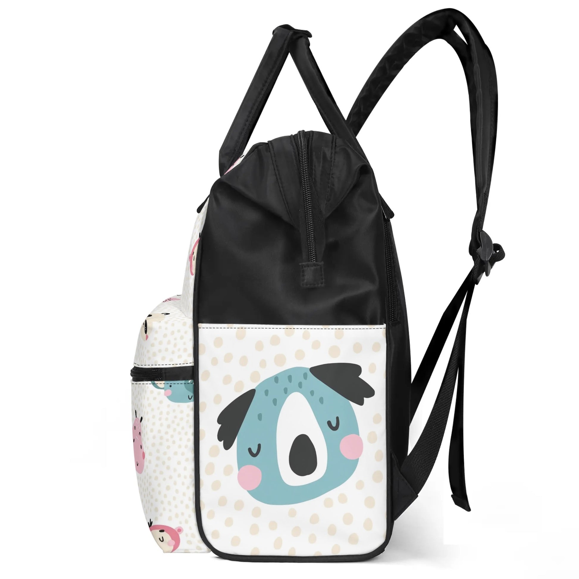 CUTE BABY ANIMALS Backpack Diaper Bag - Premium Diaper Bag from The Wishful Fish KIDS - Just $22! Shop now at The Wishful Fish Kids